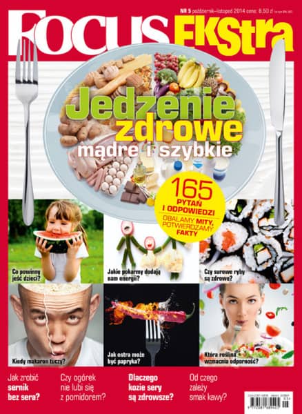 Jedzenie: zdrowe, mądre, szybkie? Nowy Focus Ekstra to 165 pytań i odpowiedzi, które obalą mity na temat jedzenia!