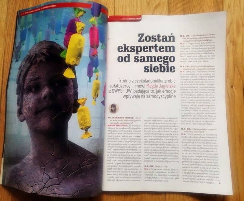 Wywiad z Magdą Jagielską w magazynie 