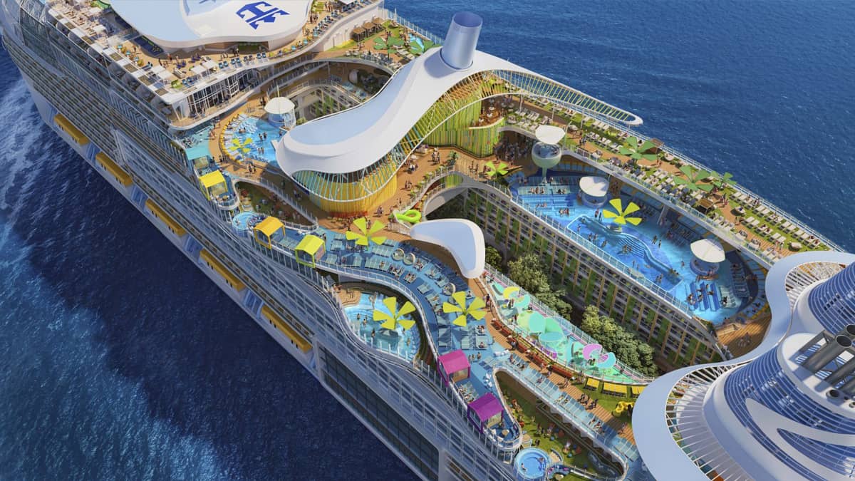 Oto największy wycieczkowiec świata. Jakie atrakcje czekają na pasażerów Icon of the Seas?