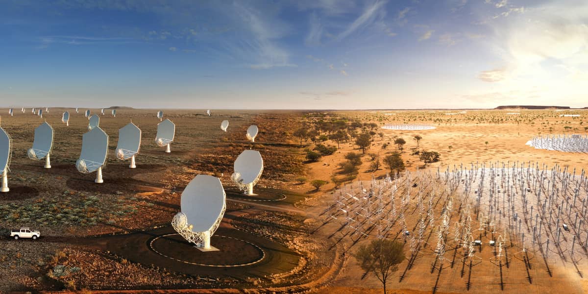 Rusza budowa SKA Observatory /Fot. SKAO

