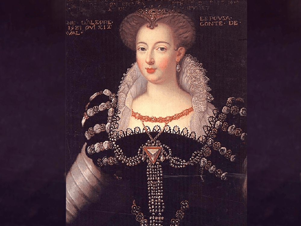 Anne d’Alégre &#8211; portret /Fot. INRAP
