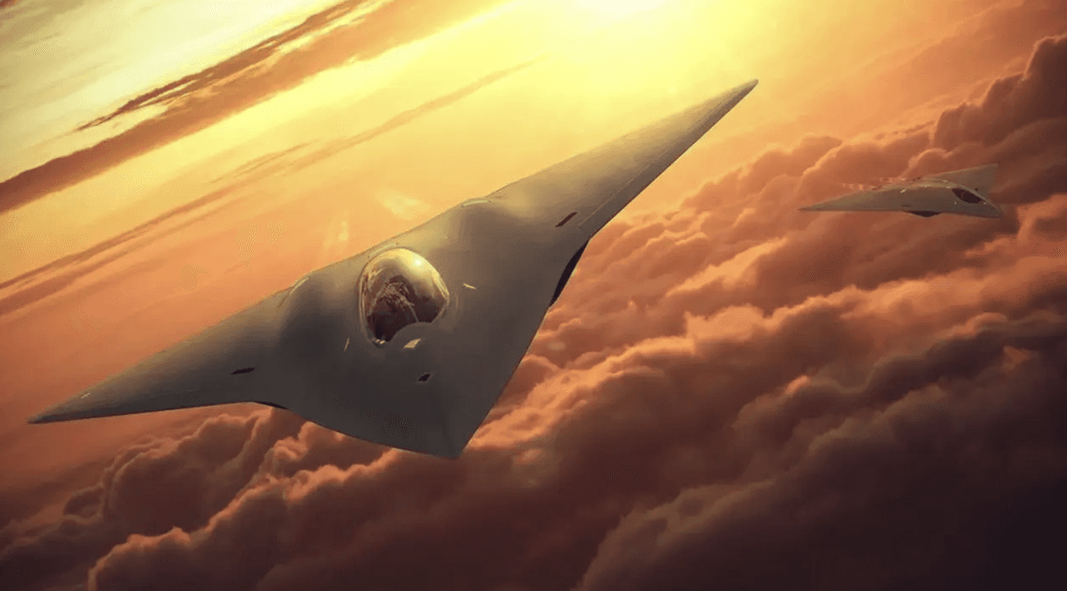 Tak może wyglądać NGAD &#8211; wizualizacja Lockheed Martin /Fot. Lockheed Martin
