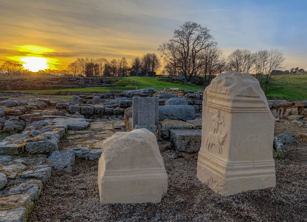 Fort Vindolanda &#8211; miejsce wykopalisk /Fot. Vindolanda
