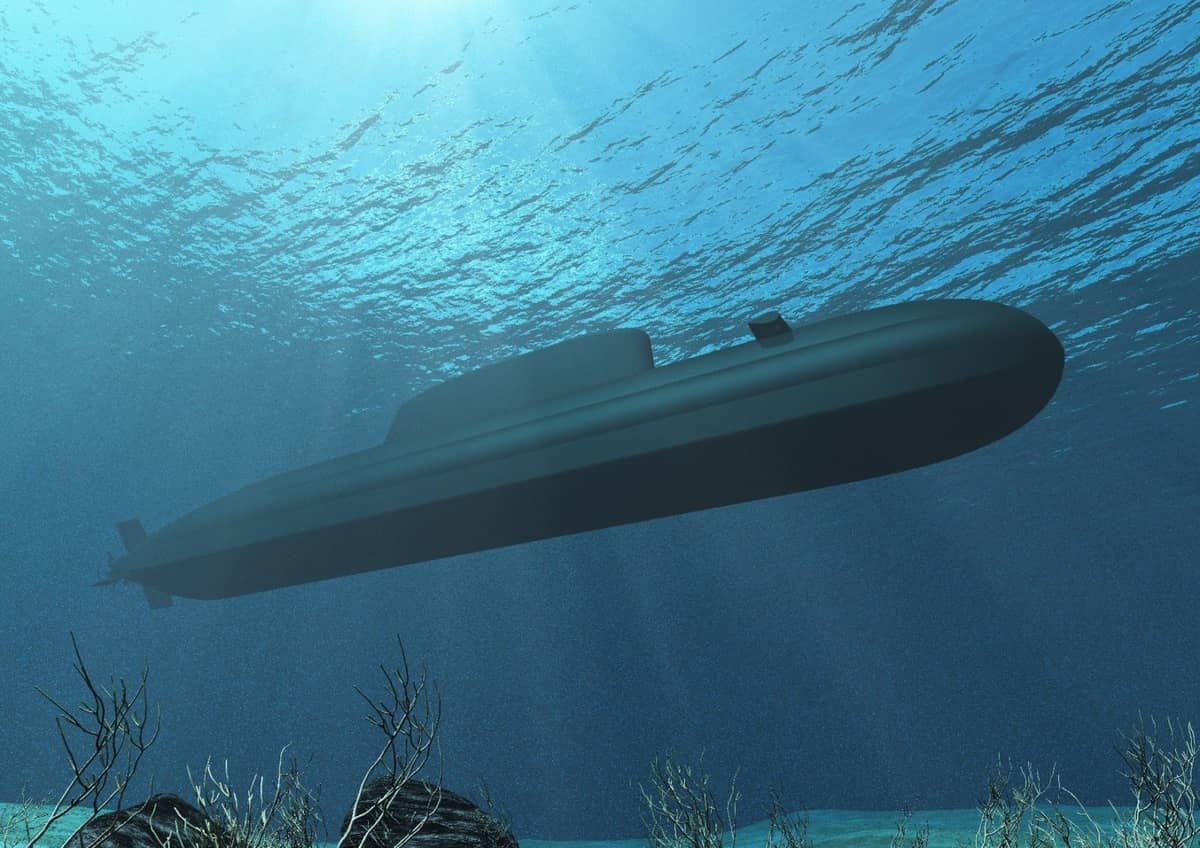 Wizualizacja okrętu klasy Dakar &#8211; następcy popularnych jednostek Dolphin-I/II i Drakon 
