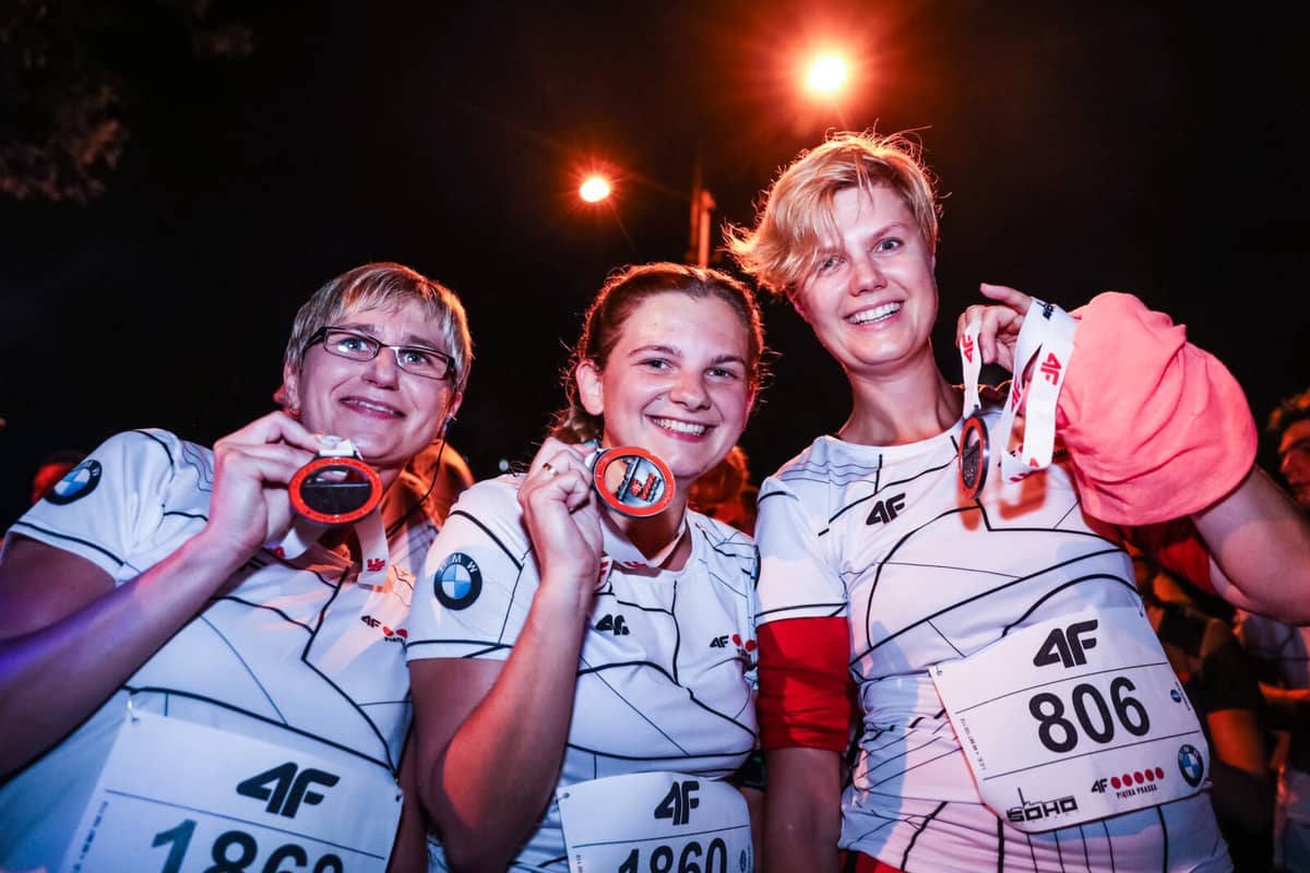 5. Wieczorny 4F Półmaraton Praski – energię biegaczom przywrócą batony Sante