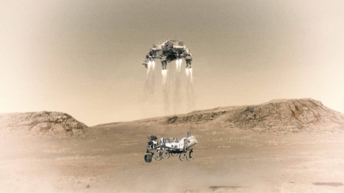 NASA: Łazik Perseverance wylądował na Marsie
