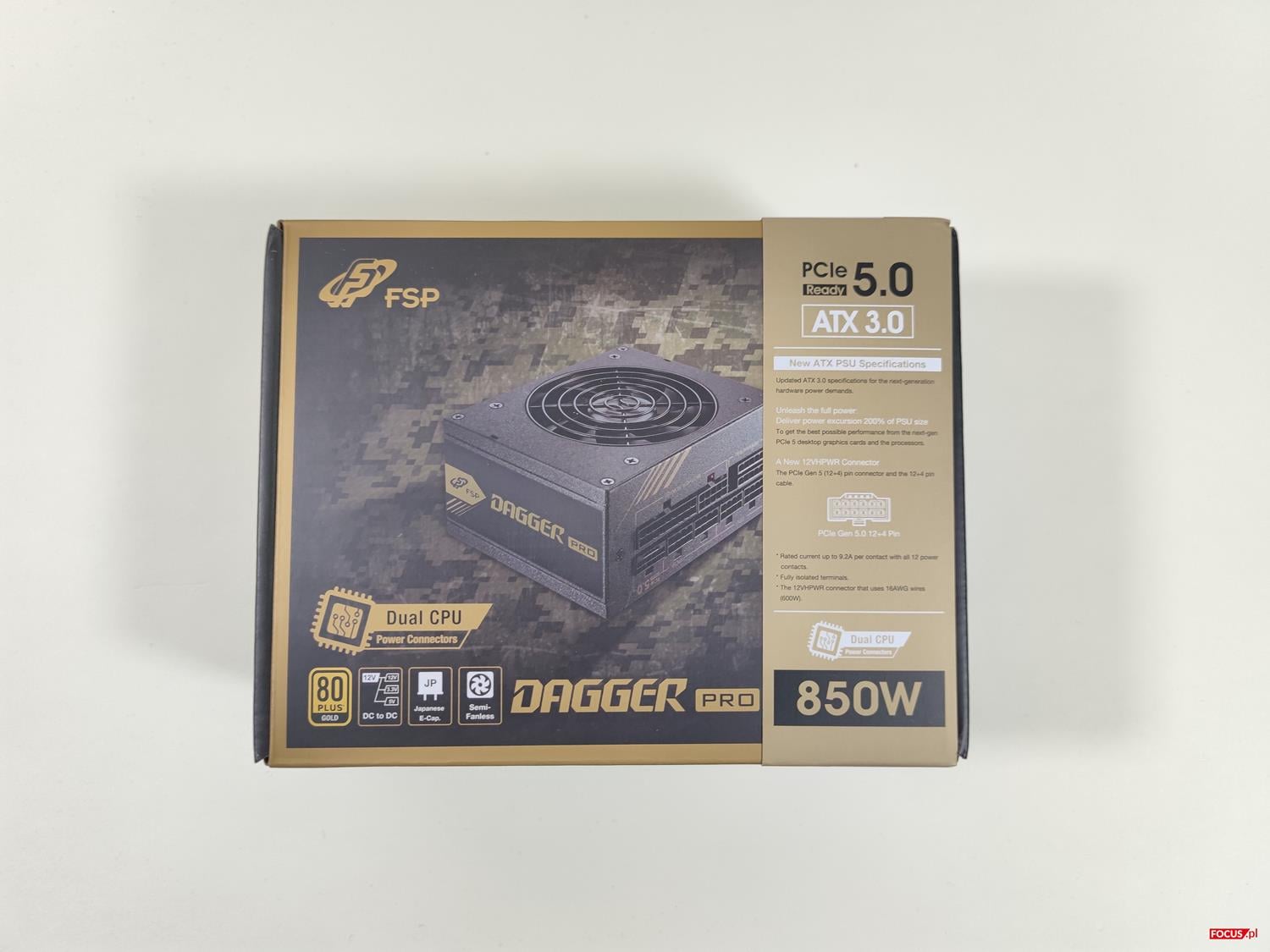 test FSP Dagger PRO ATX3.0(PCIe5.0) 850W, recenzja FSP Dagger PRO ATX3.0(PCIe5.0) 850W, opinia FSP Dagger PRO ATX3.0(PCIe5.0) 850W