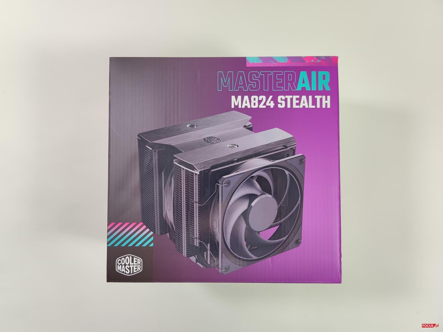 test Cooler Master MasterAir MA824 Stealth, recenzja Cooler Master MasterAir MA824 Stealth, opinia Cooler Master MasterAir MA824 Stealth