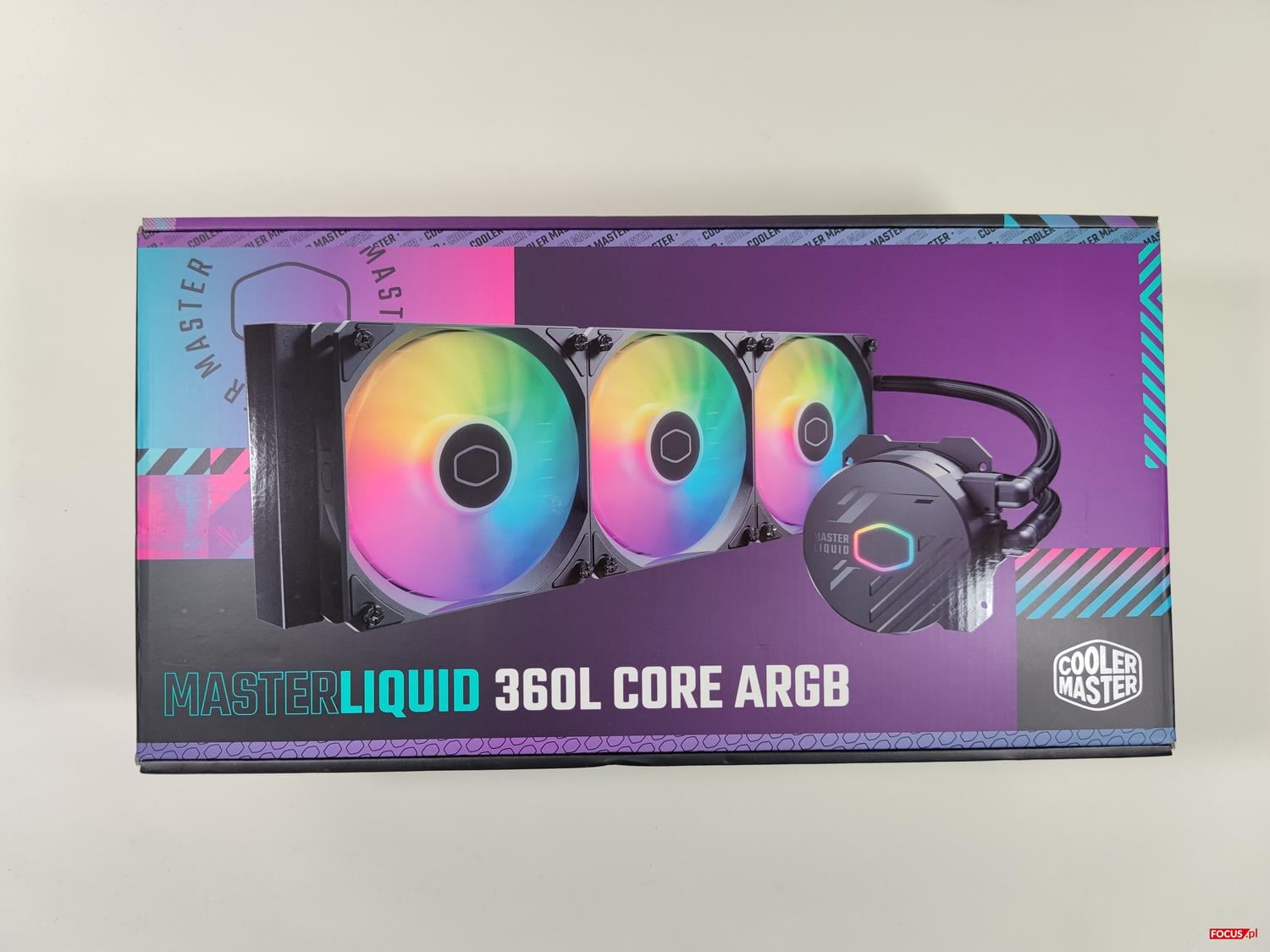 test Cooler Master MasterLiquid 360L Core ARGB, recenzja Cooler Master MasterLiquid 360L Core ARGB, opinia Cooler Master MasterLiquid 360L Core ARGB