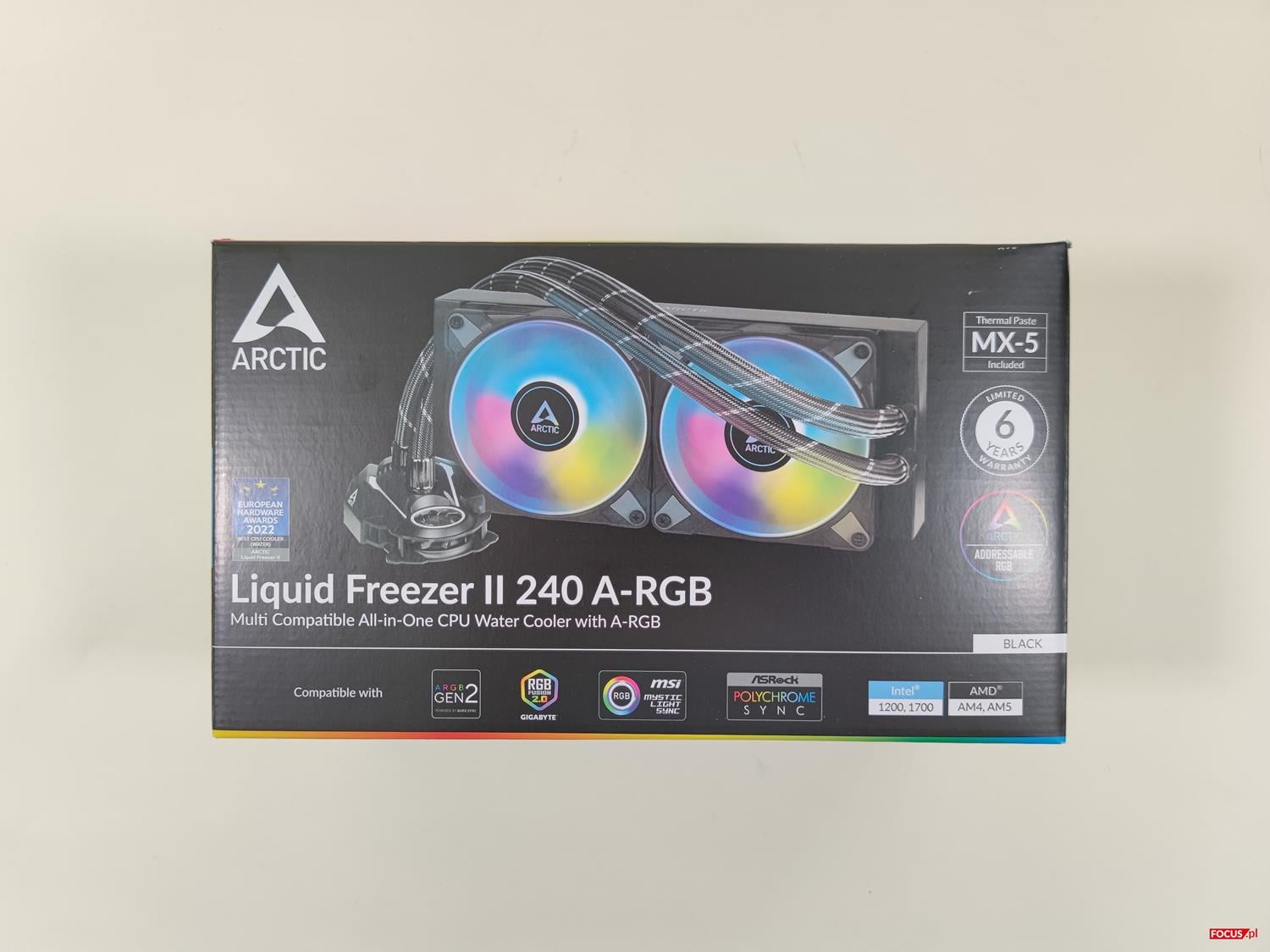 test Arctic Liquid Freezer II 240 A-RGB, recenzja Arctic Liquid Freezer II 240 A-RGB, opinia Arctic Liquid Freezer II 240 A-RGB