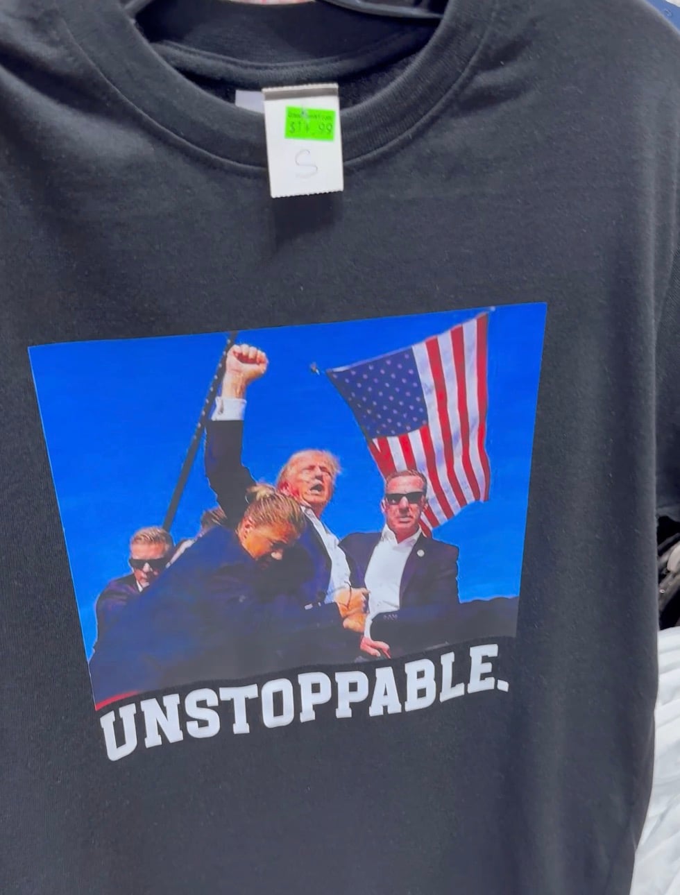 Donald Trump t-shirt fast fashion