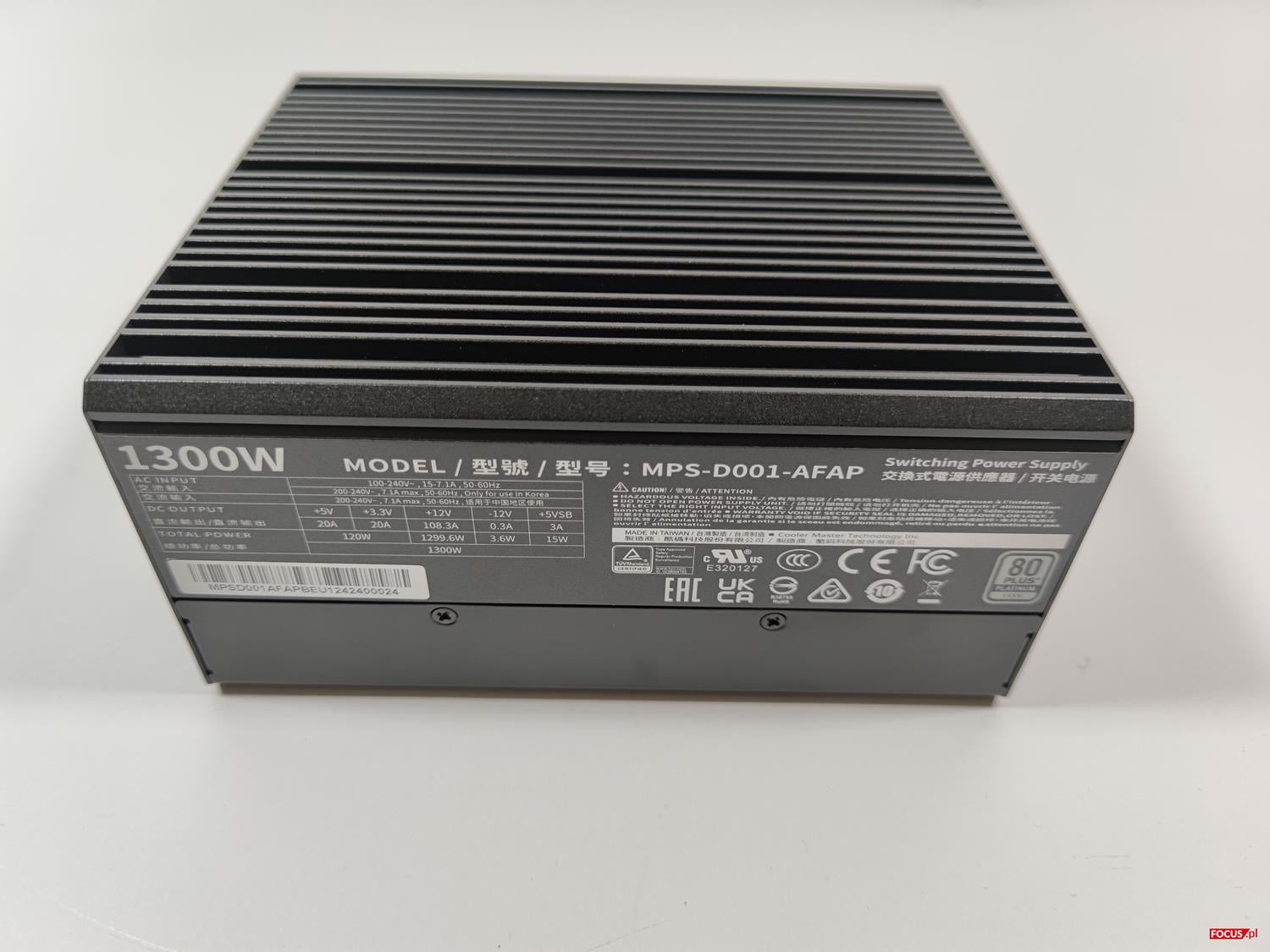 test Cooler Master X Silent MAX Platinum 1300, recenzja Cooler Master X Silent MAX Platinum 1300, opinia Cooler Master X Silent MAX Platinum 1300