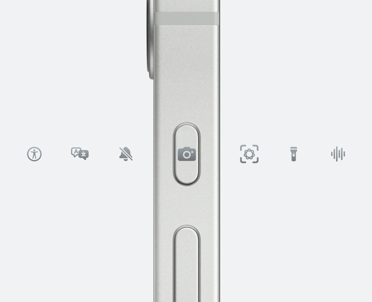 apple iphone 16e przycisk z boku