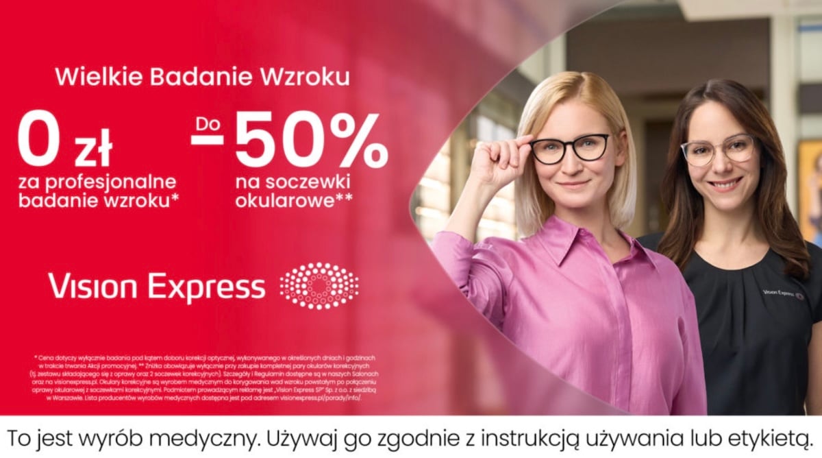 Vision Express Wielkie Badanie Wzroku