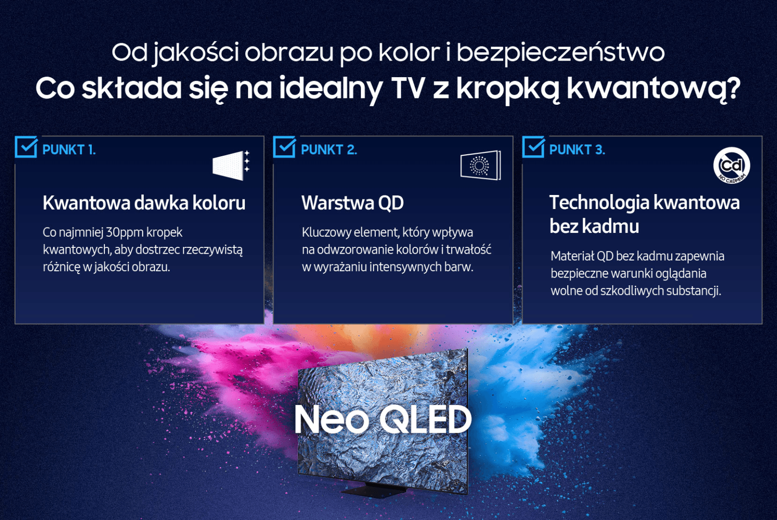 samsung tv quantum dot qled zalety