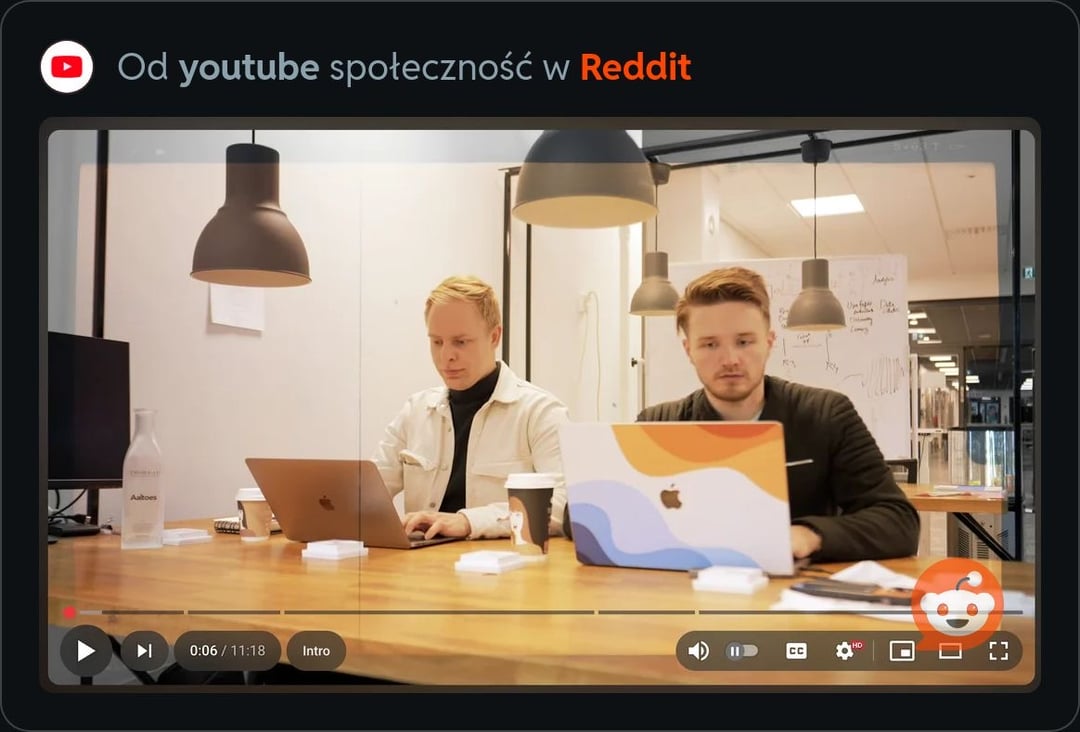 nowy interfejs youtube