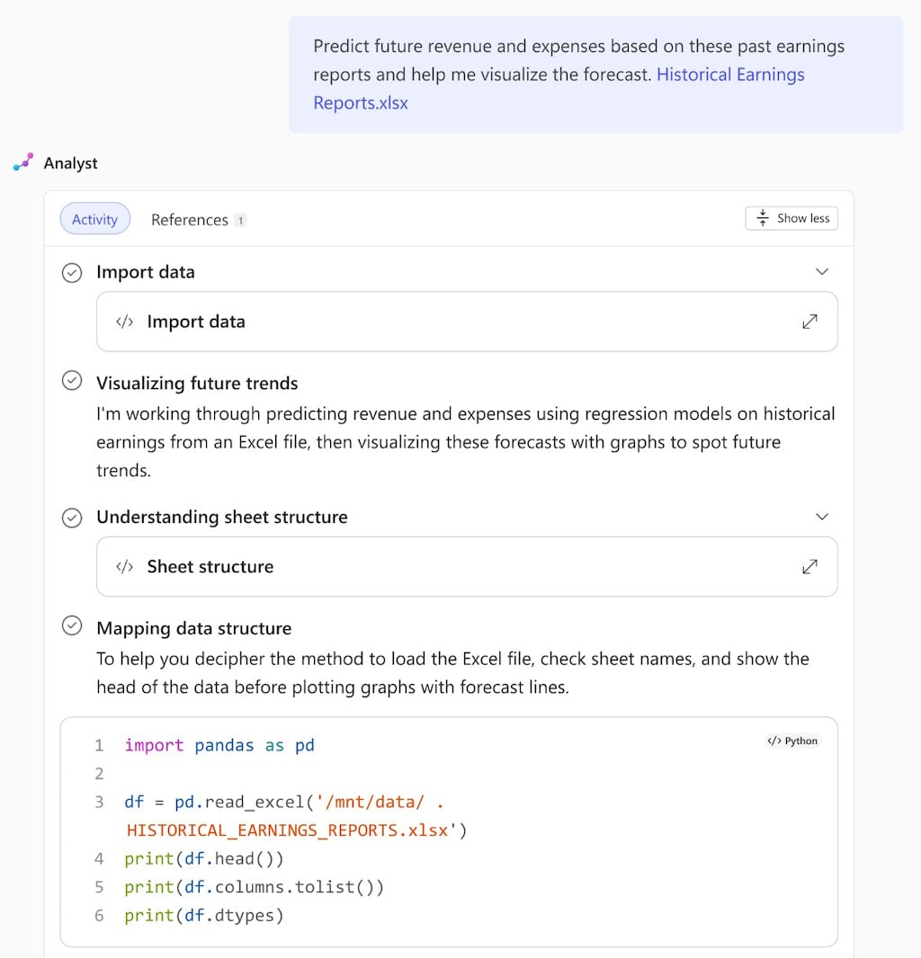 microsoft 365 copilot researcher