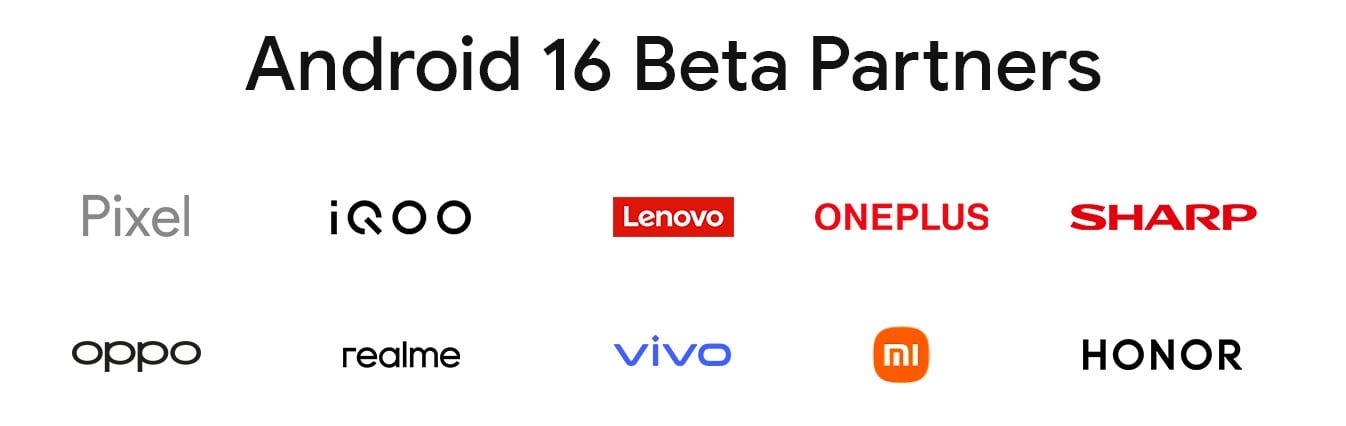 android 16 beta 4, partnerzy ptestów