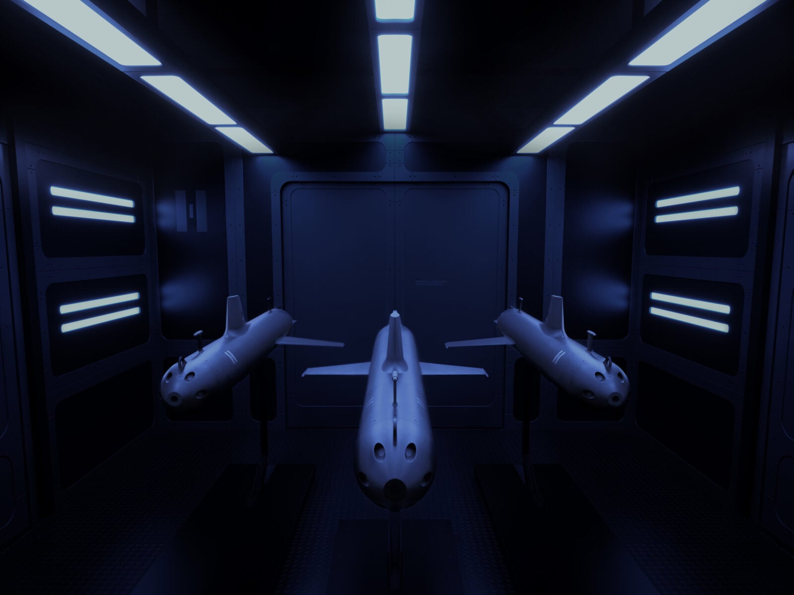 Drony SG-1 Fathom z systemem Lura. Źródło: Helsing