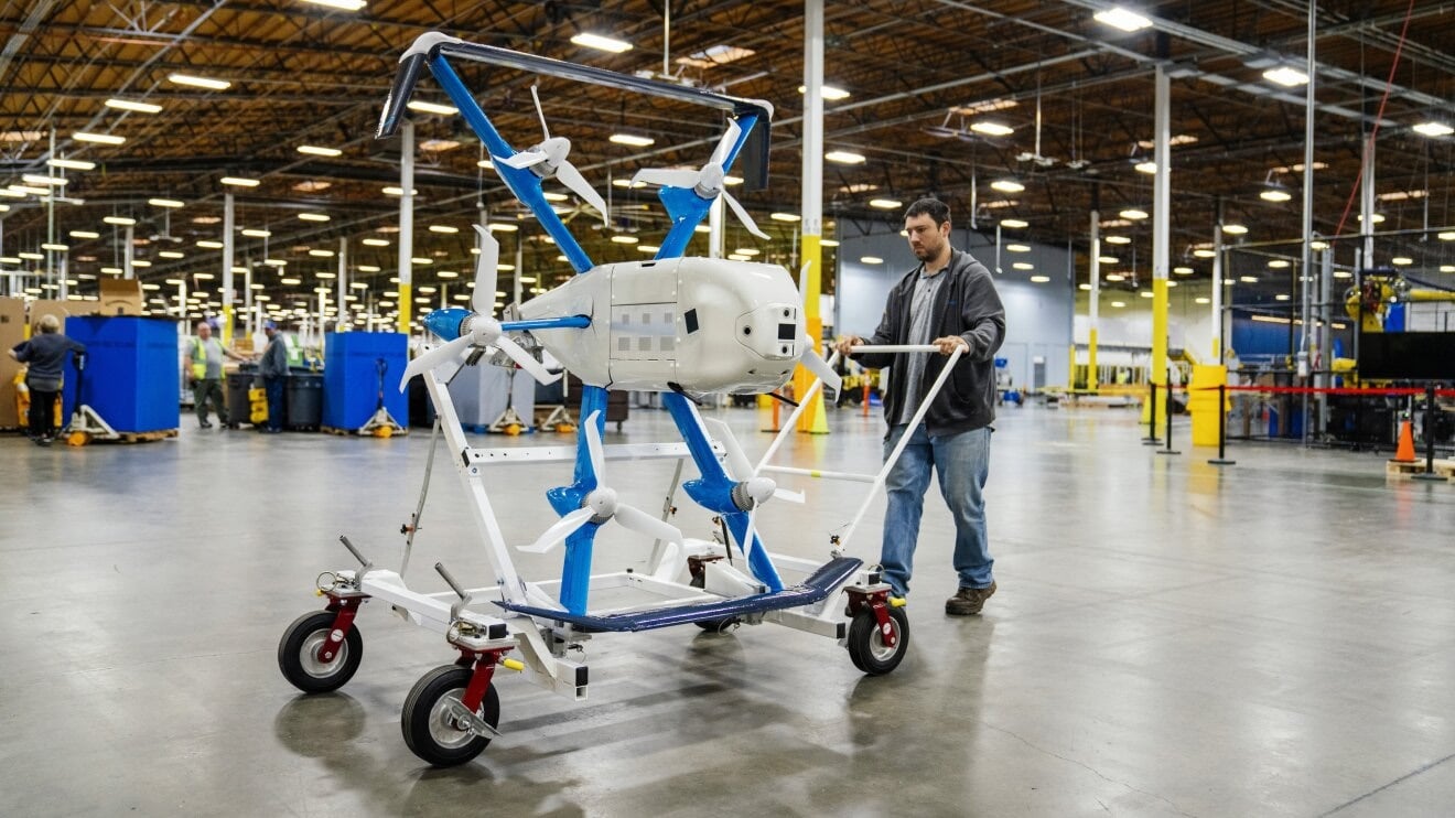 dron dostawczy amazon MK30 