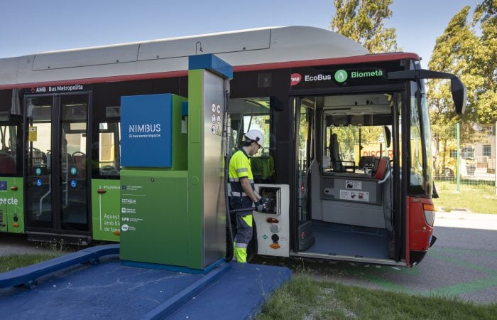 autobus life nimbus zasilają ścieki