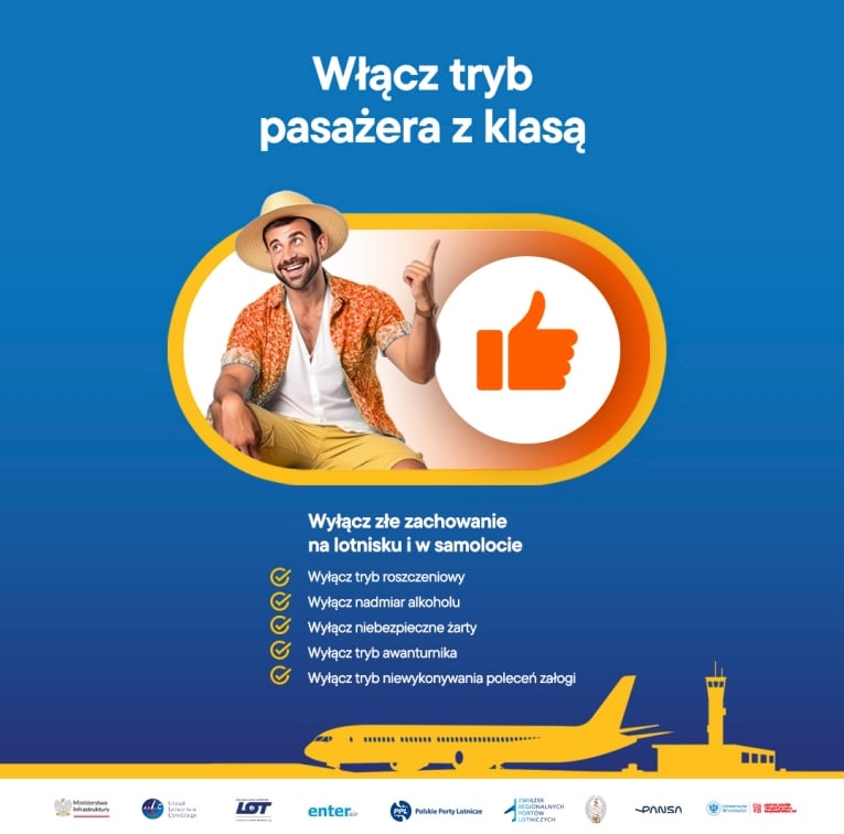 lotnisko chopina promuje kulturę w czasie podróży samolotem