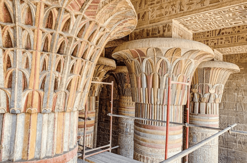 Egipska świątynia pełna tajemnic. Takich malowideł nikt się nie spodziewał