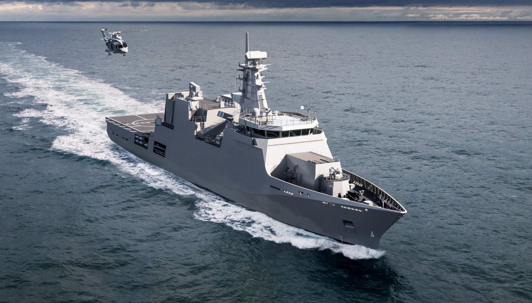 Nowy potężny okręt zwodowany. Ten kraj stawia priorytet na obronę swojego wybrzeża