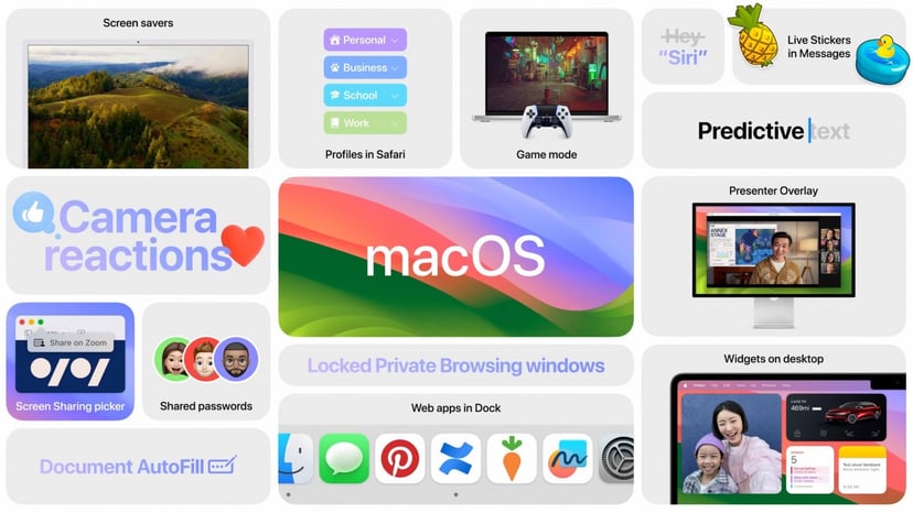 Apple rusza z aktualizacją komputerów Mac. macOS Sonoma już dostępny