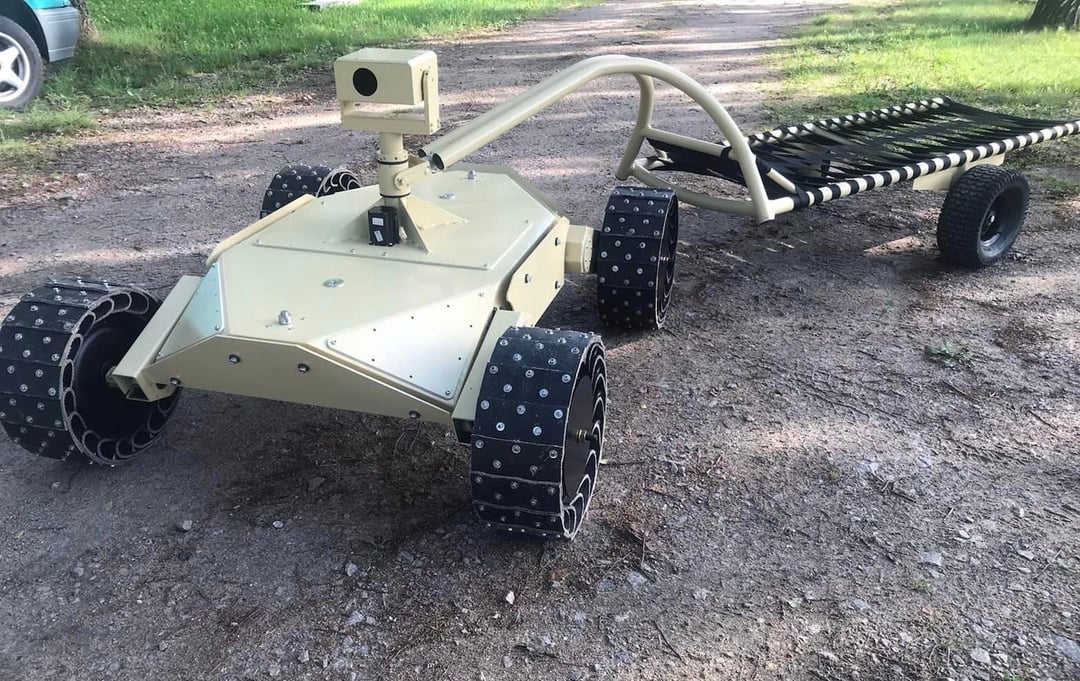 Ukraina z kolejną innowacją. Ten robot ocali rannych żołnierzy