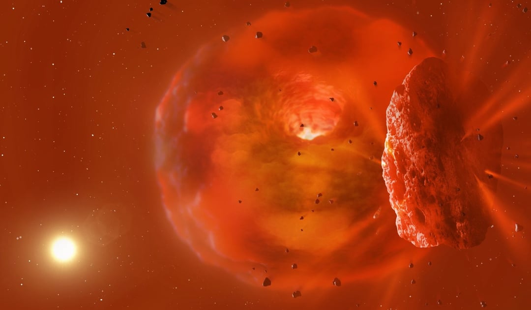 Tajemnicza podczerwona poświata wokół gwiazdy. Wyjaśnienie przyszło po trzech latach od obserwacji