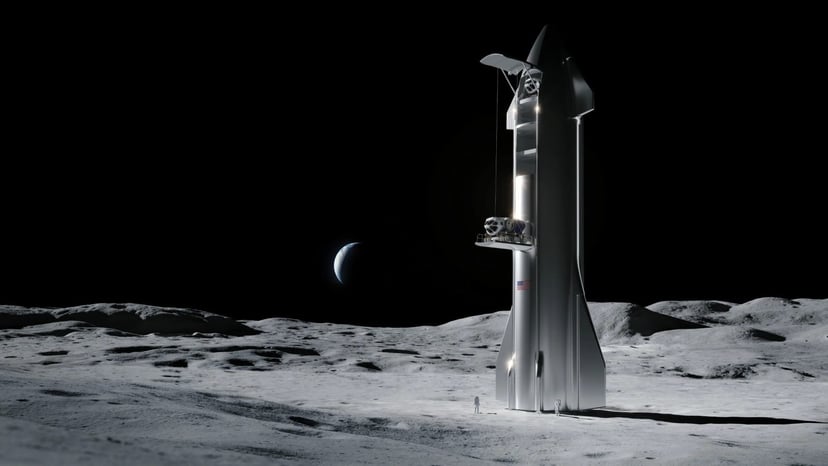 Astronauci przetestowali księżycową windę. Zaraz, co?