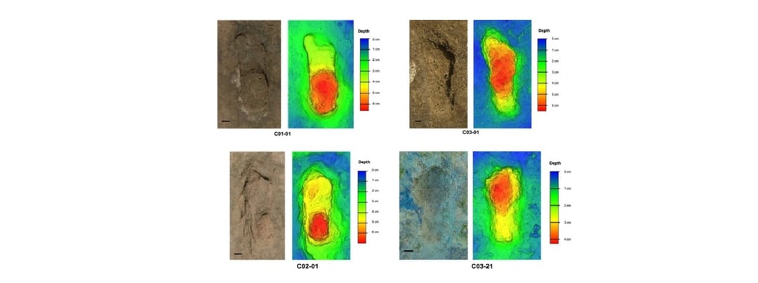Ślady sprzed 90 000 lat wprawiły naukowców w osłupienie. Pozostawiła je ogromna postać