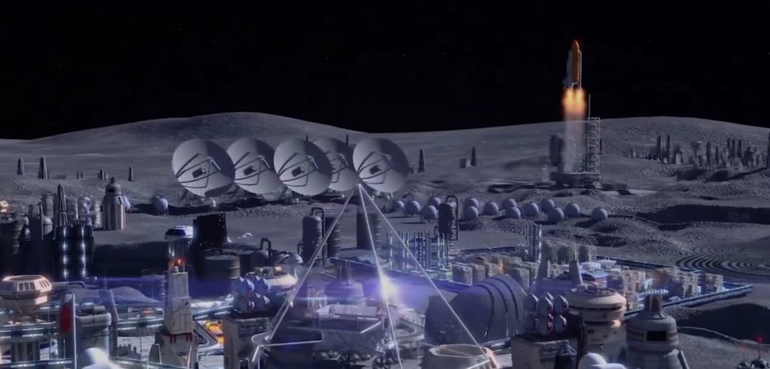 Chiny opublikowały wideo przedstawiające przyszłą bazę księżycową. Coś w nim jednak nie pasuje