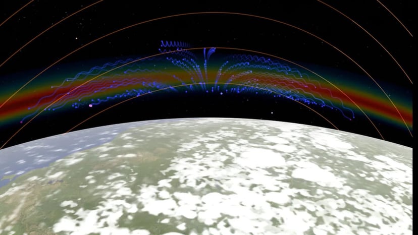NASA odkrywa dziwne formacje wysoko nad powierzchnią Ziemi. Na pierwszy rzut oka ich nie widać