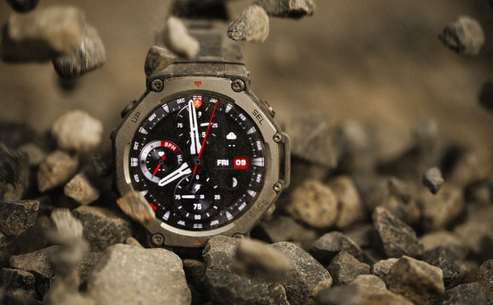 Amazfit T-Rex 3 debiutuje. To kolejna odsłona zegarka dla prawdziwych poszukiwaczy przygód