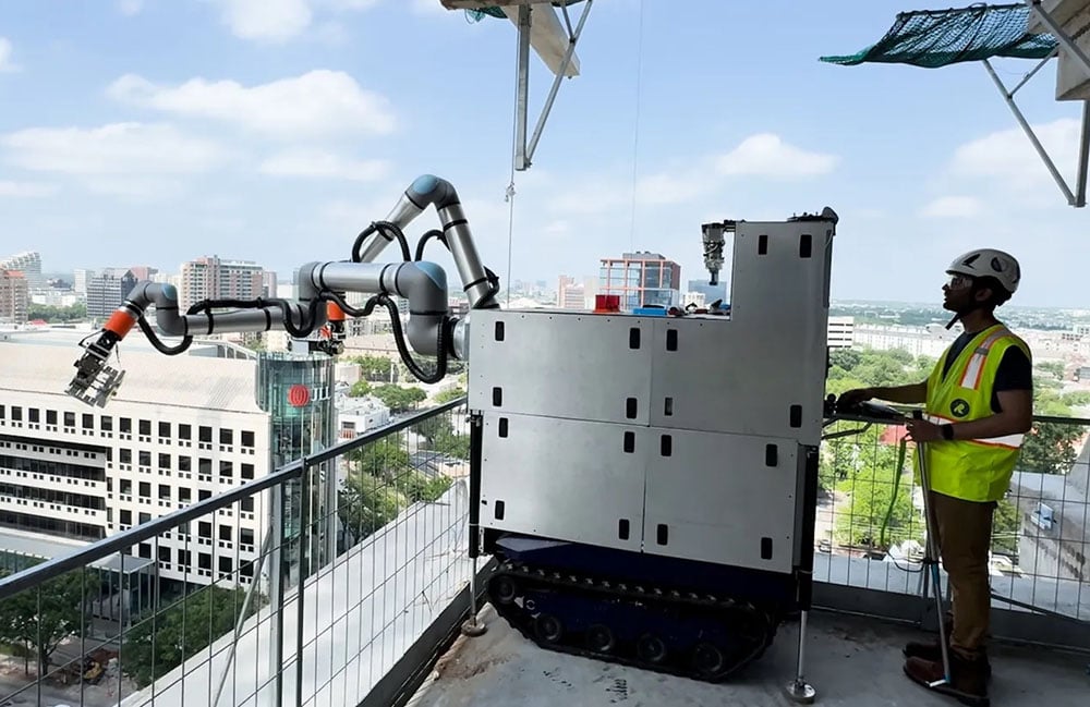 Roboty na wysokościach. Maszyny zmieniają oblicze budownictwa