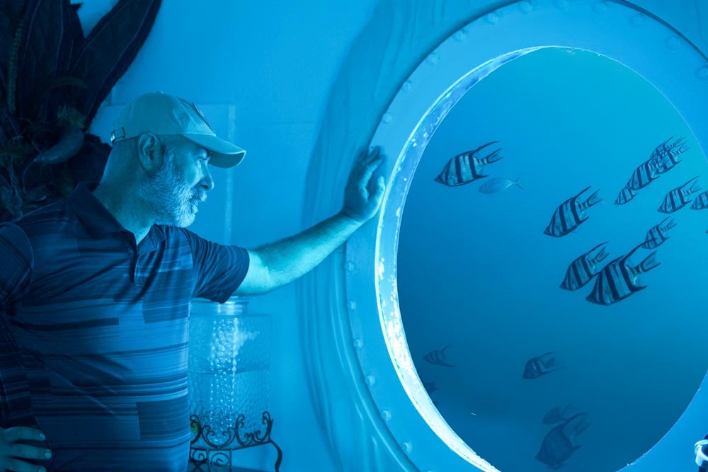 Mieszkanie pod powierzchnią oceanu. Ten człowiek dokonał niemożliwego