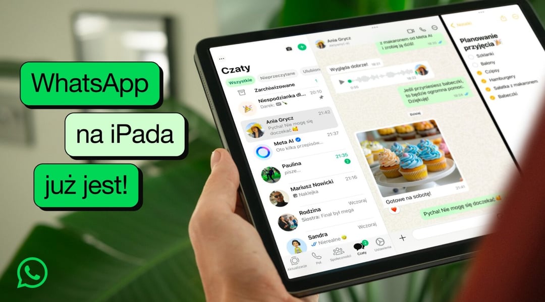 WhatsApp w końcu ma aplikację na iPada. Lepiej późno niż wcale