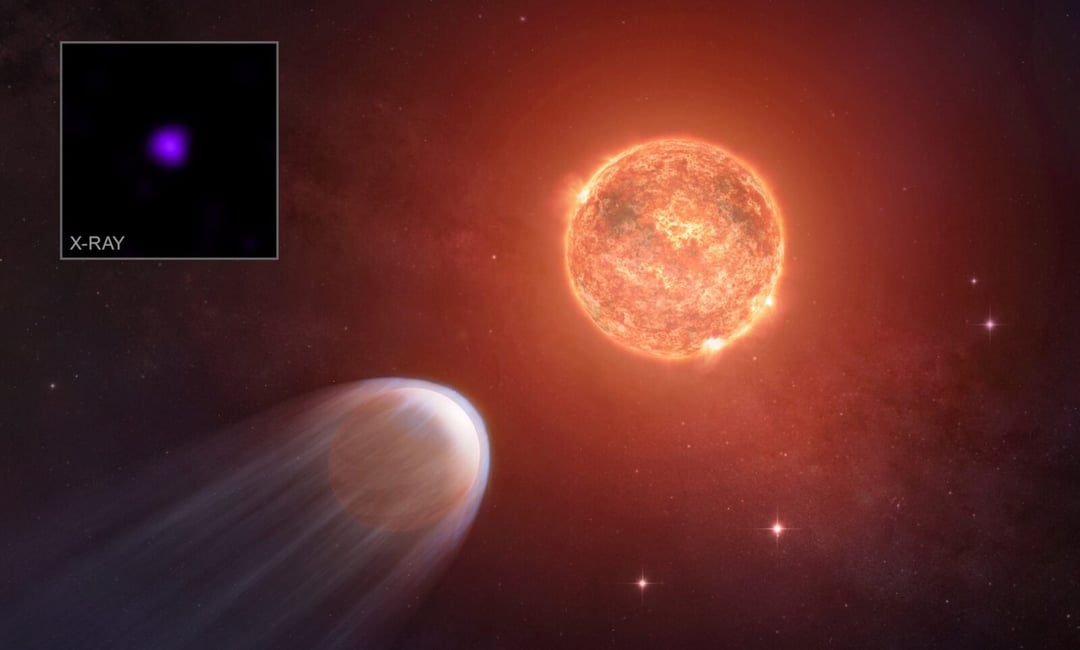 Planeta, która znika na naszych oczach. Ta egzoplaneta traci milion ton atmosfery co sekundę