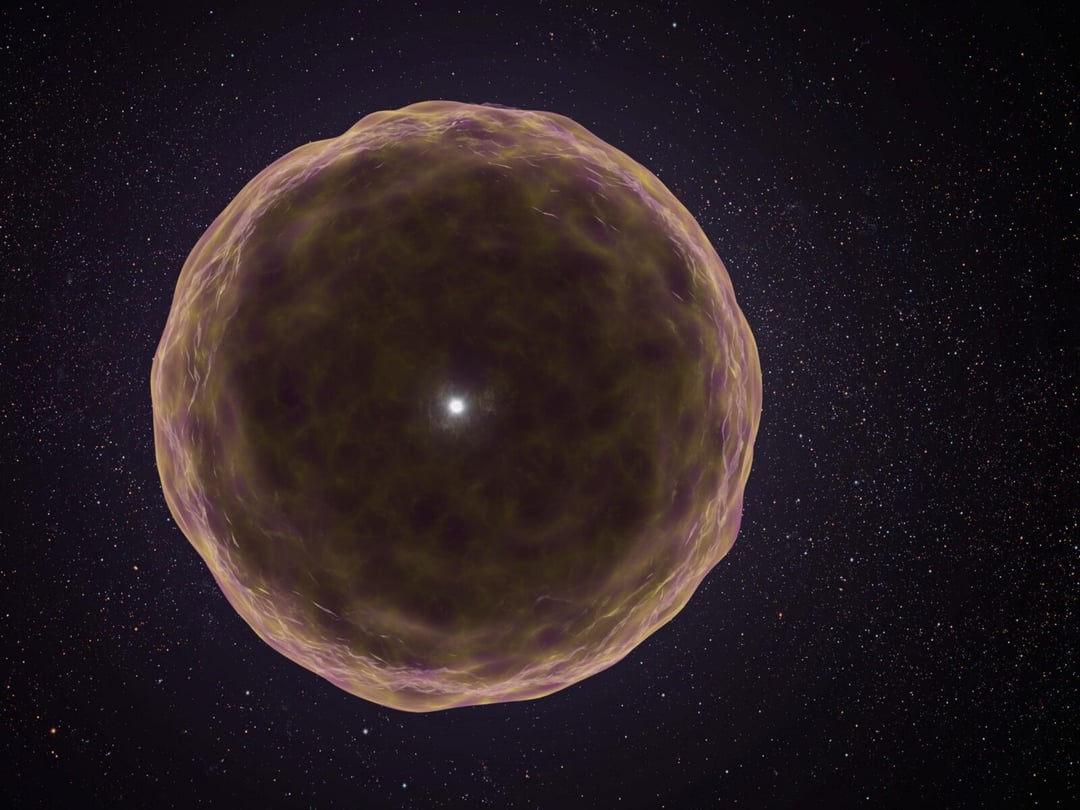 Gwiazda pokazała nam swoje wnętrze 2,2 miliarda lat świetlnych od Ziemi. Naukowcy odkryli coś, co było tylko w teorii