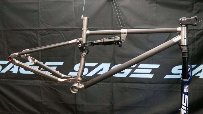 Sage Titanium tworzy pierwszy pełnowymiarowy rower górski. Tytanowa rama drukowana w 3D