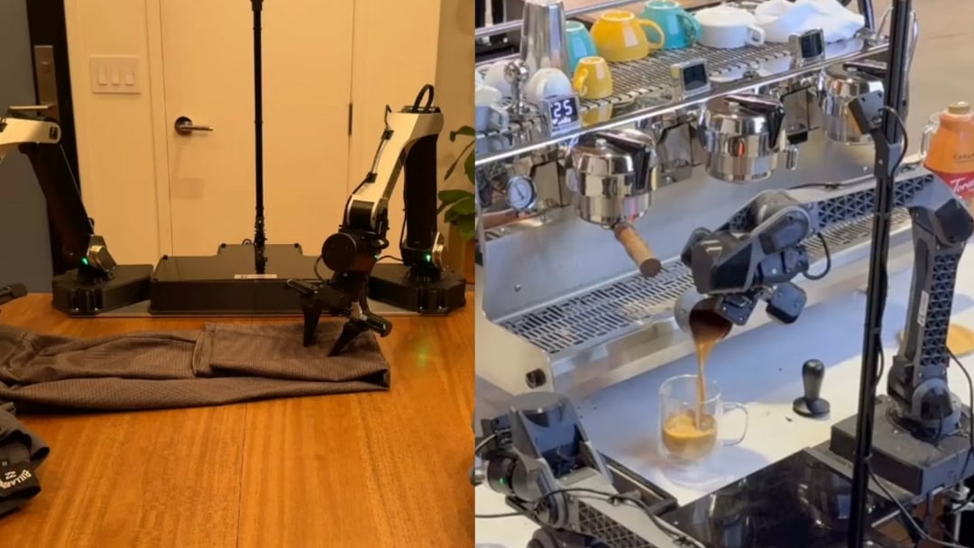 Uczą roboty zmywania i parzenia kawy. Startup Physical Intelligence stawia na „korektę błędów” AI