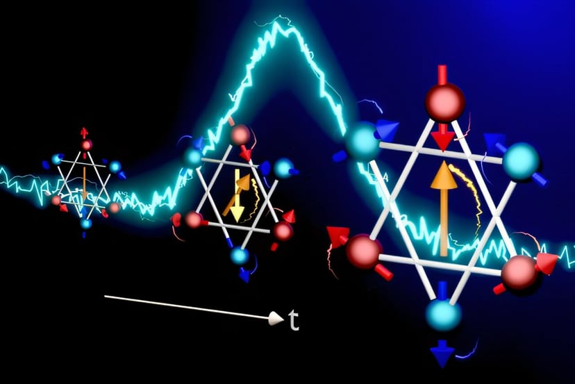 Przełom w pamięciach magnetycznych. Japońscy naukowcy zobrazowali ultraszybkie przełączanie spinów