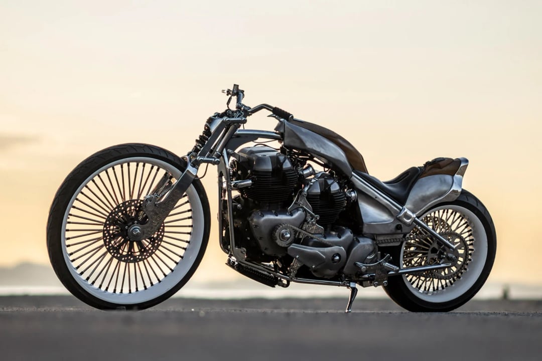 Dwa serca w jednym chopperze. Motocykl, który łamie wszystkie schematy