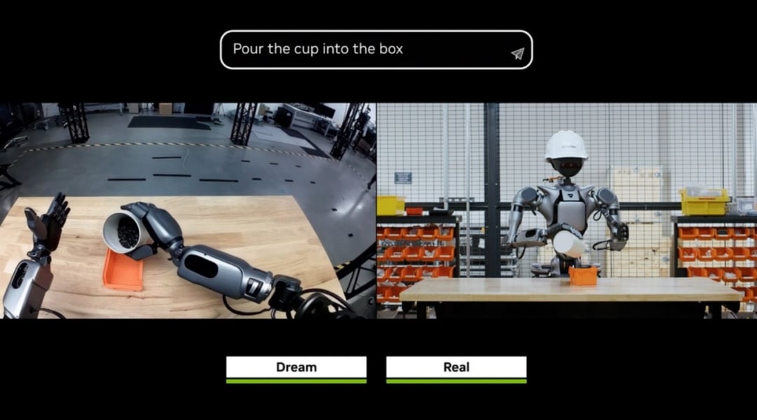 Robot, który przewiduje przyszłość. NVIDIA wprowadza technologię Cosmos Policy