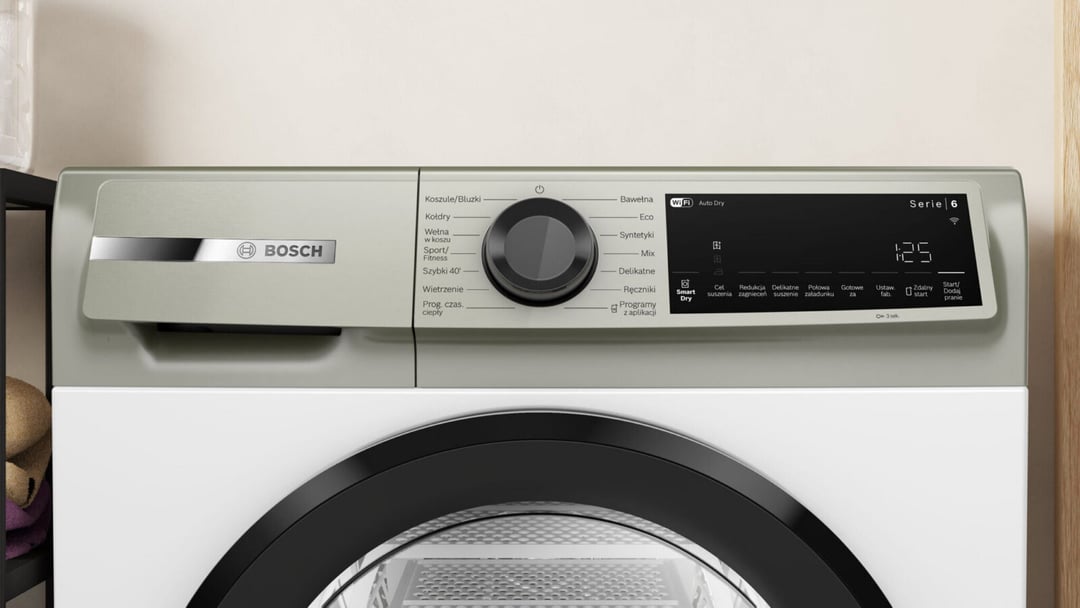 Bosch porządkuje średnią półkę. WGJ i WQJ pokazują, jak dziś ma wyglądać rozsądne AGD