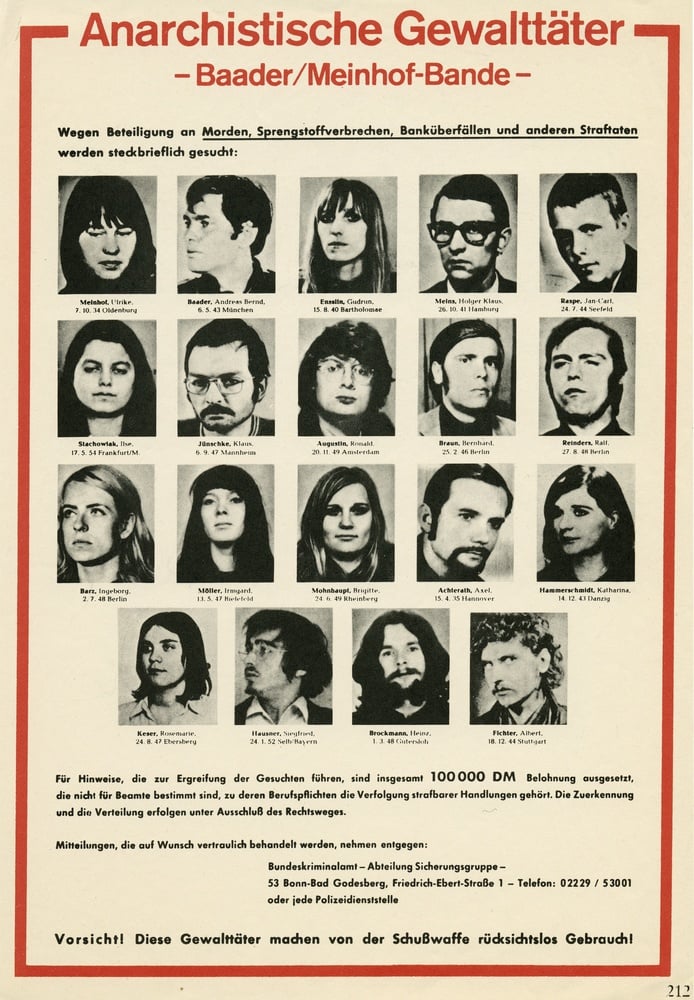 Niewyjaśniona historia Baader-Meinhof. Dlaczego musieli się zabić?