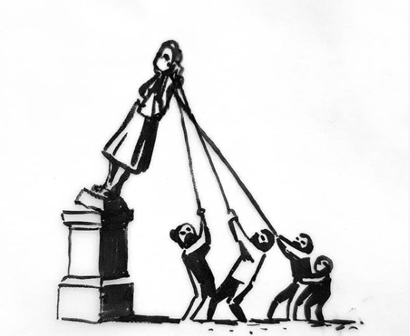 Banksy ma pomysł na pomnik, który ”uszczęśliwi wszystkich”