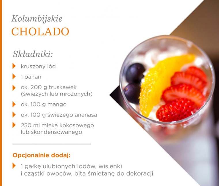 Przepis na kolumbijskie cholado